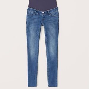 Women’s Abercrombie & Fitch Maternity Jean legging size 31 (12) belly band panel
